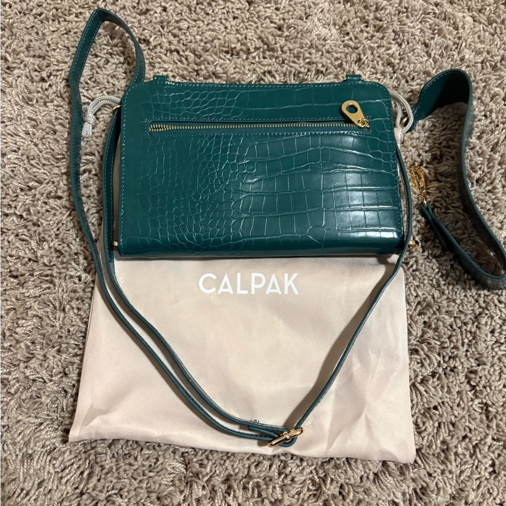 Calpak Emerald Green Crossbody Bag